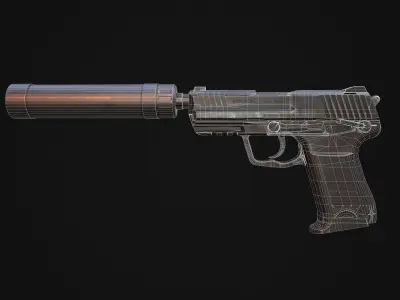 HK45C 3D model