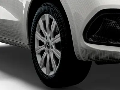 Mercedes Benz Citan 2022 wheel 3D model