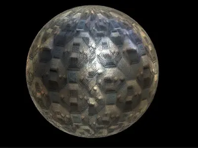 PBR Sci-Fi Seamless Realistic Material SBSAR 4k Texture 05 Texture