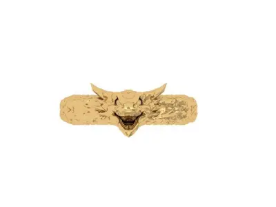 Dragon Ring 3D print model