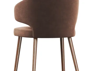 Modern dining chair 3D model order