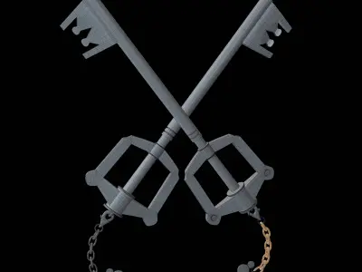 KeyBlades 3D model