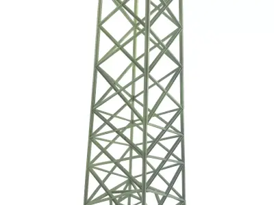 Transmission tower A77 type Y 1-160 resin 3D print model