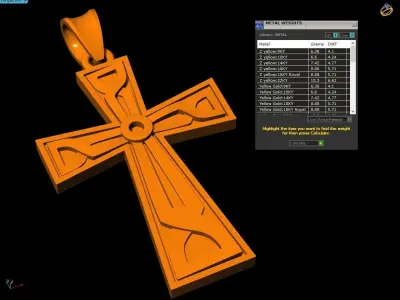 Jesus Cross D35 3D print model