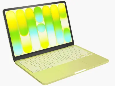  Apple MacBook Neo Citrus Rigged 