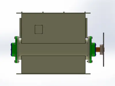 ROTARY AIRLOCK 3D model