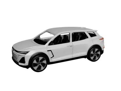 Generic Modern SUV Contemporary Utility Vehicle Design 01 3D model