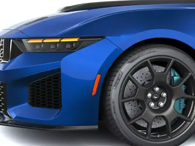 Mustang Dark Horse SC Track Pack 2026 3D model