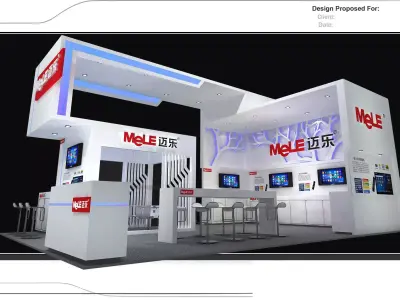 Exhibition - Area - 6X9-3DMAX2009-041 3D model
