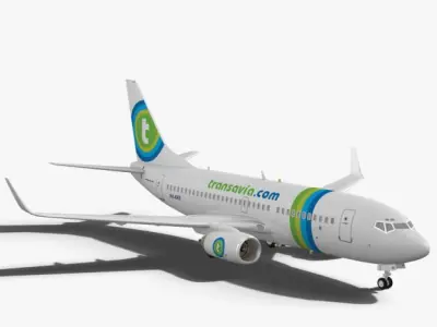 Transavia Boeing 737-700w 3D model