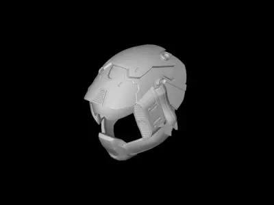 TRX Space Helmet 3D model