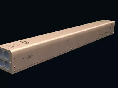 LAND-LGR4 Launcher 3D model