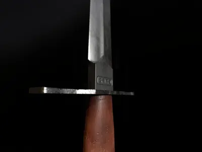 Le Vengeur de 1870 Low-poly 3D model