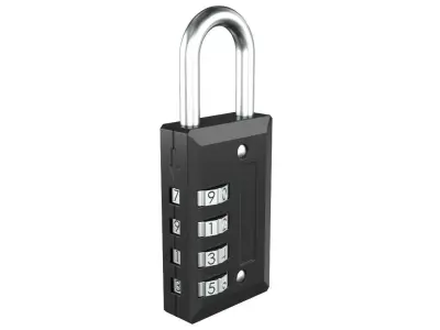 Combination Lock 3D model