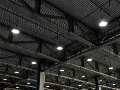 Warehouse Hipoly 3D model