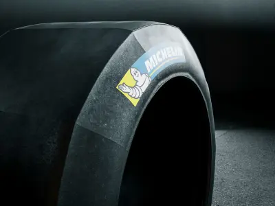 Michelin Racing Slick Tires 3D model