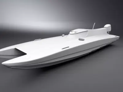 Dragboat 2 Printable 3D print model