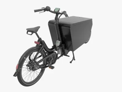 Urban Arrow Cargo Black 3D model