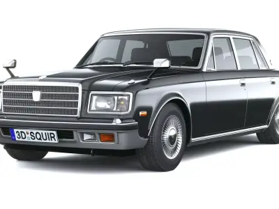Toyota Century 1990 3D model