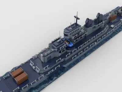 ice pole explo transporter 3 3D model