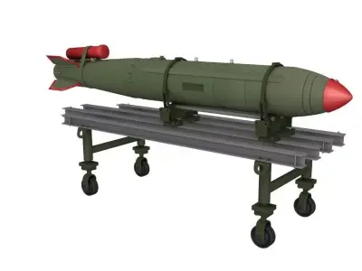 Israel Nuclear Weapons 3D model