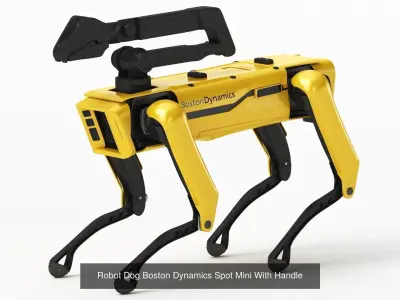 Robot Dog Collection 3D Model Pack