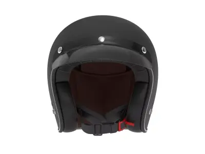 Scooter Motorcycle Helmet Vintage 3D Model Low-poly 3D model