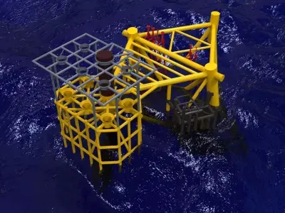 Lean to jacket Free 3D model