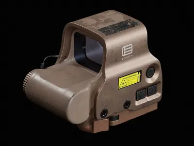 Eotech Exps3 Low-poly 3D model