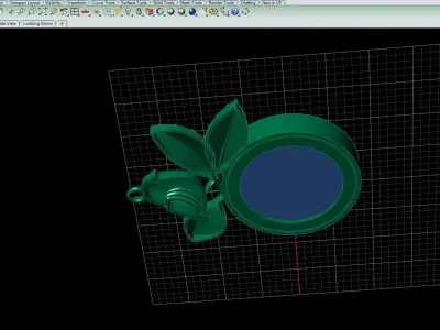 bird necklace Free 3D print model