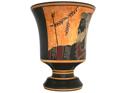 Pythagora Cup - Ancient Greek Pottery 3D model