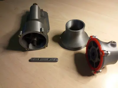 Water Jet Propulsion Unit Hamilton Water Jet Thruster 3D print model