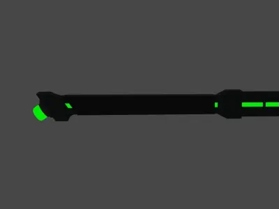 Neon Blade 3D model