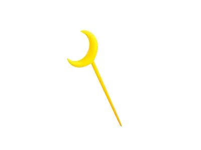 Moon Staff 3D model
