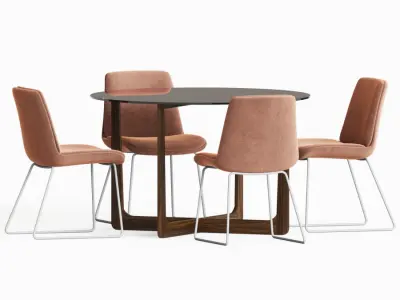 Dining Set 71 3D model