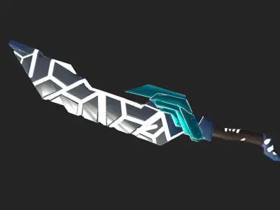 Epic Weapon Pack For RPG Games Low-poly 3D model