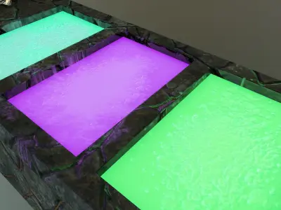  Wizard Workbench Free low-poly 3D model