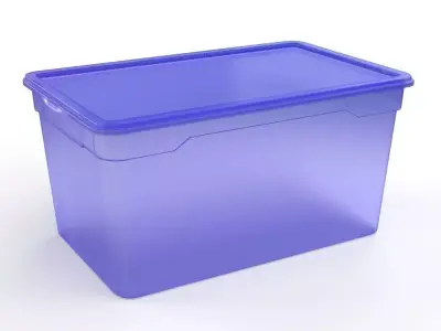 H2000412 STORAGE BOX GRAY 3D model
