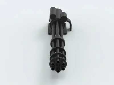 Gun machine 3D model