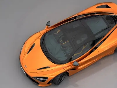Mclaren 720S 2019 3D model