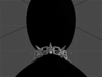 Transform your Style with Cuban chains Low-poly 3D model