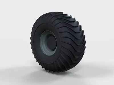 Offroad wheel 17 3D model