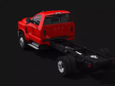2020 Chevrolet Silverado 4500HD Regular Cab 3D model