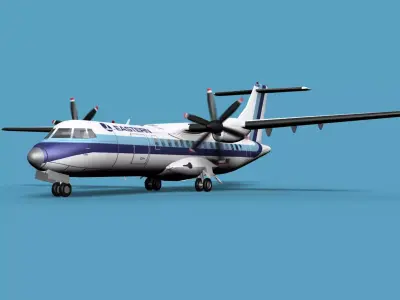 ATR  ATR-42-500 Eastern Express 3D model