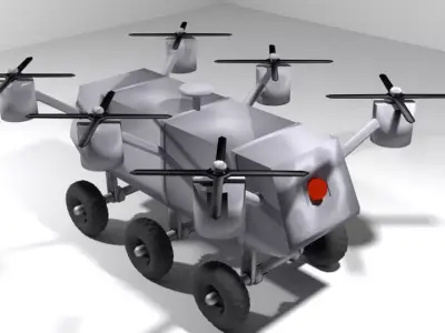 Drone - UGV Air Robot 3D model