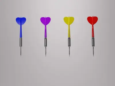 DART GAME 3D model