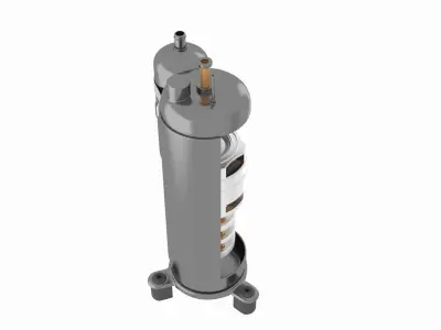 Rotor Compressor 3D model