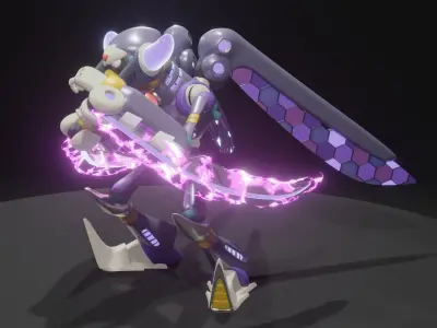 Dark Mantis 3D model