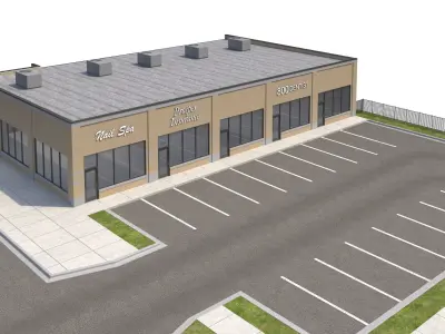 Retail-110 Retail Store 3D model