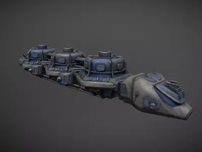Cargo-Ship-Type-3 spaceship 3D model
